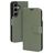 Mobiparts Classic Wallet Housse Samsung Galaxy S24 Etui Porte-Monnaie - Stone Green