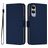 Mobigear Urban Wallet Housse Samsung Galaxy S25 Edge Etui Porte-Monnaie - Bleu Marin