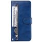 Mobigear Zipper Housse Huawei P Smart (2020) Etui Porte-Monnaie - Bleu