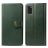 Mobigear Snap Button Housse Samsung Galaxy A41 Etui Porte-Monnaie - Vert