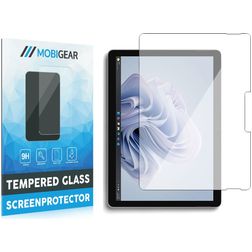 Mobigear Microsoft Surface Go 4 Verre trempé Protection d'écran - Compatible Coque - Noir