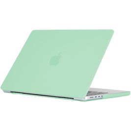 Mobigear Cream Matte MacBook Pro 16 Pouces (2021-2024) Coque - Vert - Model A2485 / A2780 / A2991 / A3186