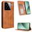 Mobigear Sensation Housse Xiaomi 15 Etui Porte-Monnaie - Marron