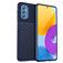 Mobigear Groove Coque Samsung Galaxy M52 Coque arrière en TPU Souple - Bleu