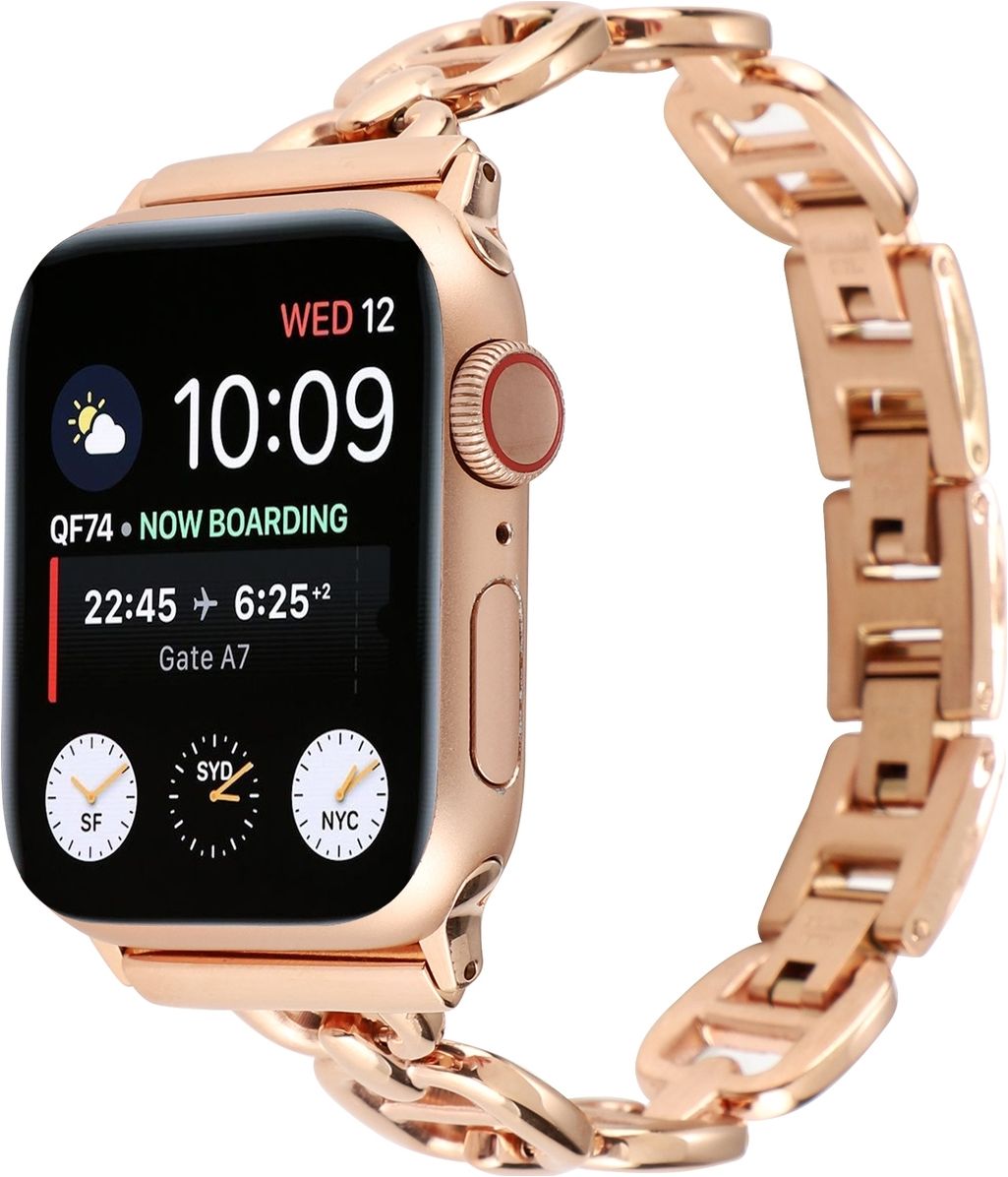 Apple Logo Apple Watch Doree Apple Watch Series GPS Cellular 45mm