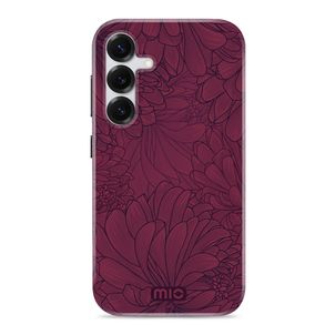 MIO Coque Samsung Galaxy S26 MagSafe Coque arrière Rigide - Berry Blooms