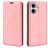 Mobigear Retro Slim Housse iPhone 17 Etui Porte-Monnaie - Rose