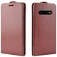 Mobigear Samsung Galaxy S10 Plus Étui à rabat - Marron