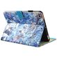 Mobigear Marble Coque iPad 6 (2018) Etui - Bleu