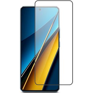 Mobigear Premium POCO X6 Verre trempé Protection d'écran - Compatible Coque - Noir