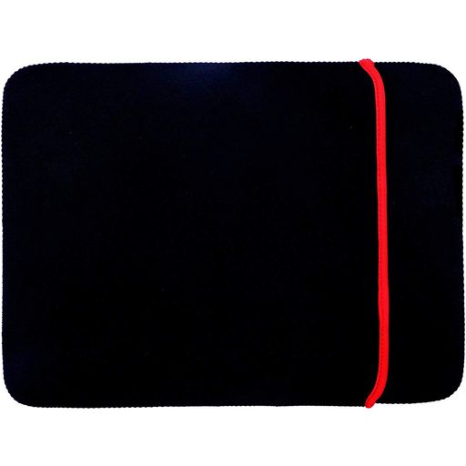 Mobigear Two Way Pochette Ordinateur portable en Neoprène 11 Pouces Housse ordinateur - Noir / Rouge