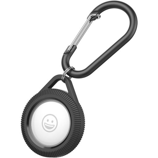 Catalyst Stealth Coque Apple AirTag Porte-clés en Silicone Souple - Stealth Black