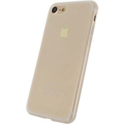 Mobilize Gelly Coque iPhone 8 Coque arrière en TPU Souple - Blanc