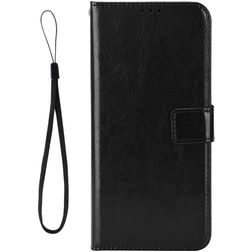 Mobigear Wallet Housse TCL 30 Etui Porte-Monnaie - Noir