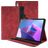 Mobigear Folio Coque Lenovo Tab P11 Pro Gen 2 Etui + Porte-crayon - Rouge