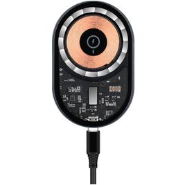 Mobigear MagVent MagSafe Support Voiture Grille de ventilation Magnétique Universel - Transparent