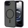 Mobiparts Hardcover Coque iPhone 16e MagSafe Coque arrière Rigide - Satin Black