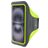 Mobiparts Comfort Fit Brassard Téléphone iPhone 16 Brassard Coque de Sport en Neoprène - Neon Green