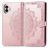 Mobigear Mandala Housse Nothing Phone (2) Etui Porte-Monnaie - Rose doré