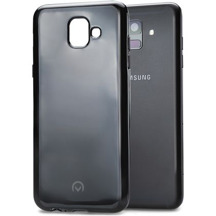 Mobilize Gelly Coque Samsung Galaxy A6 (2018) Coque arrière en TPU Souple - Noir