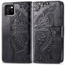 Mobigear Butterfly Housse iPhone 11 Pro Max Etui Porte-Monnaie - Noir
