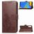 Mobigear Clover Housse Samsung Galaxy A7 (2018) Etui Porte-Monnaie - Marron