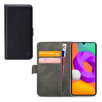Mobilize Classic Gelly Wallet Samsung Galaxy M22 Étui Portefeuille - Noir