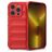 Mobigear Bumpy Coque iPhone 14 Pro Coque arrière en TPU Souple - Rouge