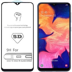 Mobigear Premium Samsung Galaxy A10 Verre trempé Protection d'écran - Compatible Coque - Noir