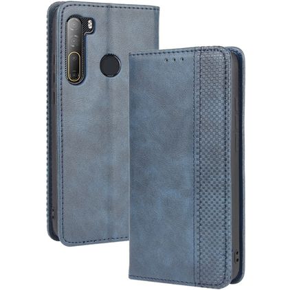 Mobigear Sensation HTC Desire 20 Pro Étui Portefeuille - Bleu