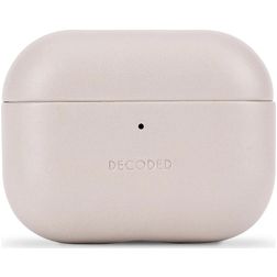 Decoded Coque Apple AirPods Pro 3 en Cuir Véritable - Clay