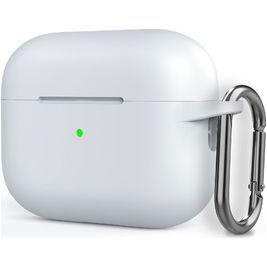 Mobigear Classic Coque Apple AirPods Pro 2 Coque en Silicone Souple - Blanc