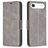 Mobigear Excellent iPhone Air Étui Portefeuille - Gris