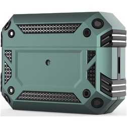 Mobigear Armor Coque Apple AirPods Pro 2 Coque Rigide Antichoc - Vert