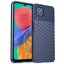 Mobigear Groove Coque Samsung Galaxy M33 Coque arrière en TPU Souple - Bleu