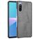 Mobigear Croco Coque Sony Xperia 10 III Coque arrière Rigide - Noir