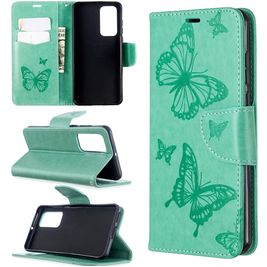 Mobigear Butterfly Housse Huawei P40 Etui Porte-Monnaie - Turquoise