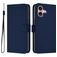 Mobigear Urban Wallet Housse iPhone 16 Etui Porte-Monnaie - Bleu Marin