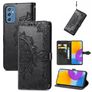 Mobigear Mandala Housse Samsung Galaxy M52 Etui Porte-Monnaie - Noir