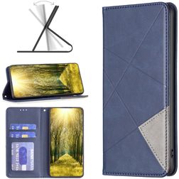Mobigear Rhombus Slim Housse Realme C31 Etui - Bleu