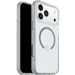 OtterBox React Coque Transparente iPhone 17 Pro Max MagSafe Coque arrière Rigide Anti-Chocs - Transparent