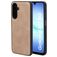 Mobiparts Classic Samsung Galaxy A17 MagSafe TPU / Similicuir Coque arrière - Moonstone Beige
