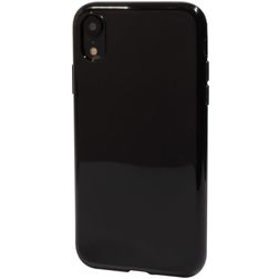 Mobiparts Classic Coque iPhone XR Coque arrière en TPU Souple - Noir