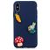 Mobigear Design Coque iPhone XS Max Coque arrière en TPU Souple - Lapin et carotte