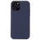 Mobigear Rubber Touch Coque iPhone 13 Pro Max Coque arrière en Silicone - Dark Blue