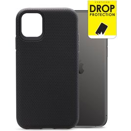 My Style Tough Coque iPhone 11 Pro Coque arrière Rigide Anti-Chocs - Noir