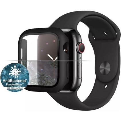 PanzerGlass Full Body Coque Apple Watch - 44 mm Coque Rigide - Noir