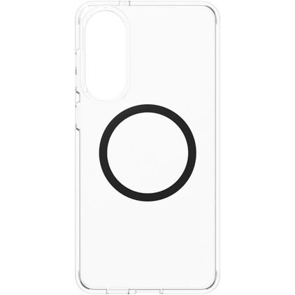 CARE by PanzerGlass Flagship Coque Transparente Samsung Galaxy S25 Edge MagSafe Coque arrière Rigide - Transparent