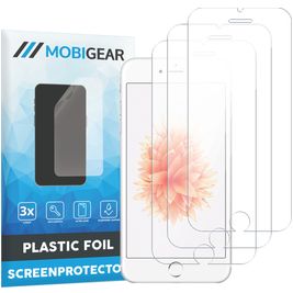 Mobigear iPhone SE (2016) Protection d'écran Film - Compatible Coque (Lot de 3)
