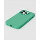 Nudient Base Coque iPhone 14 Coque arrière en Silicone - Mint Green